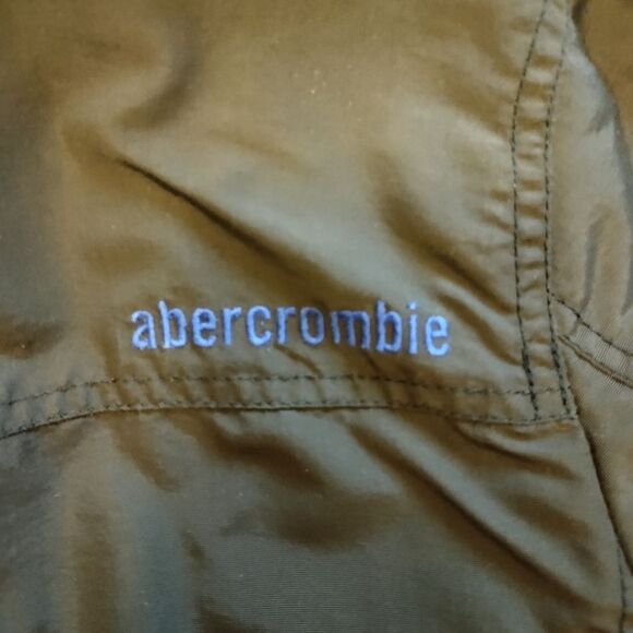 Abercrombie & Fitch jacket size Large youth gray hooded fleece lined boys AF - Picture 7 of 9